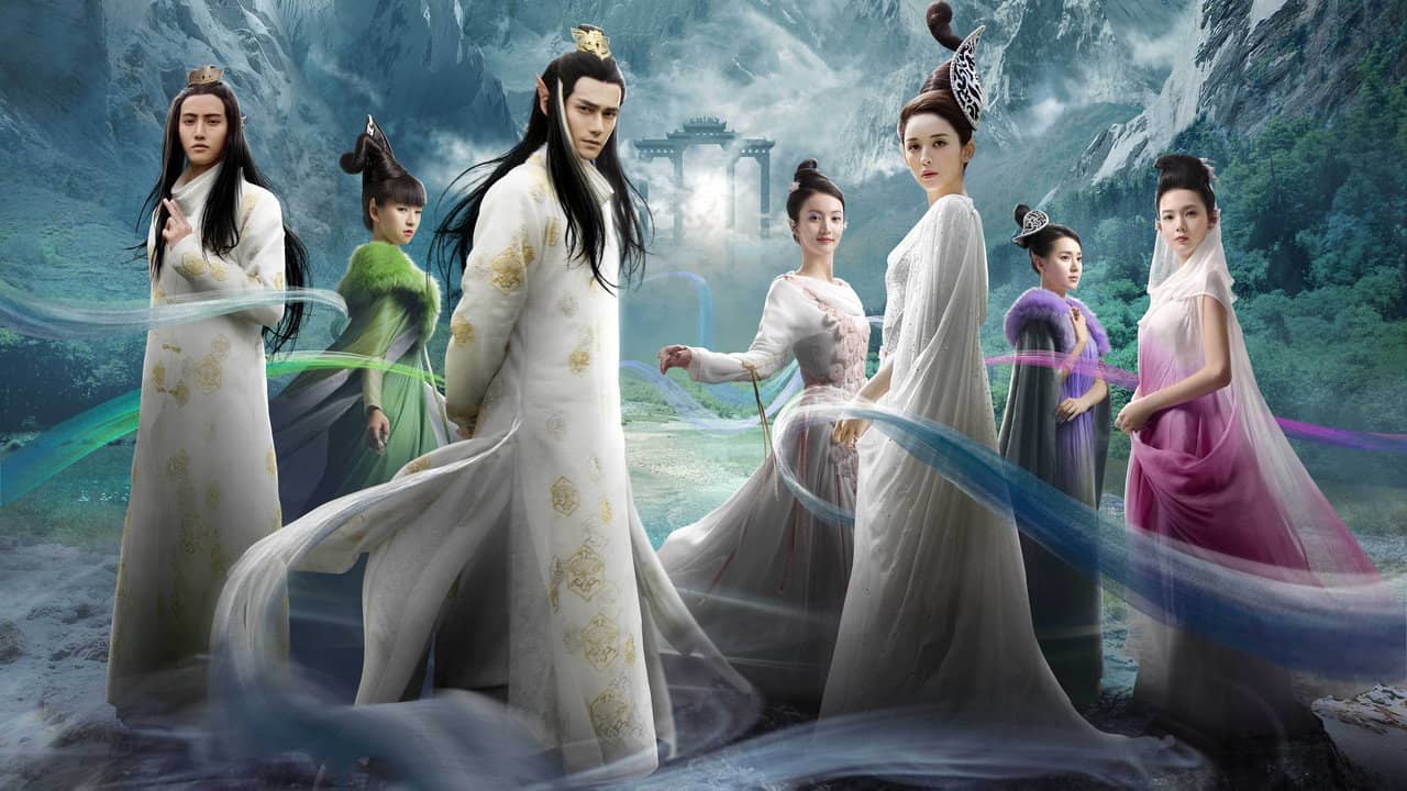 Legend of Nine Tails Fox backdrop