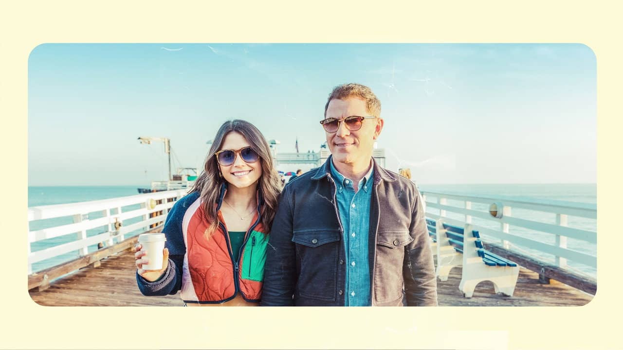 Bobby and Sophie On the Coast backdrop