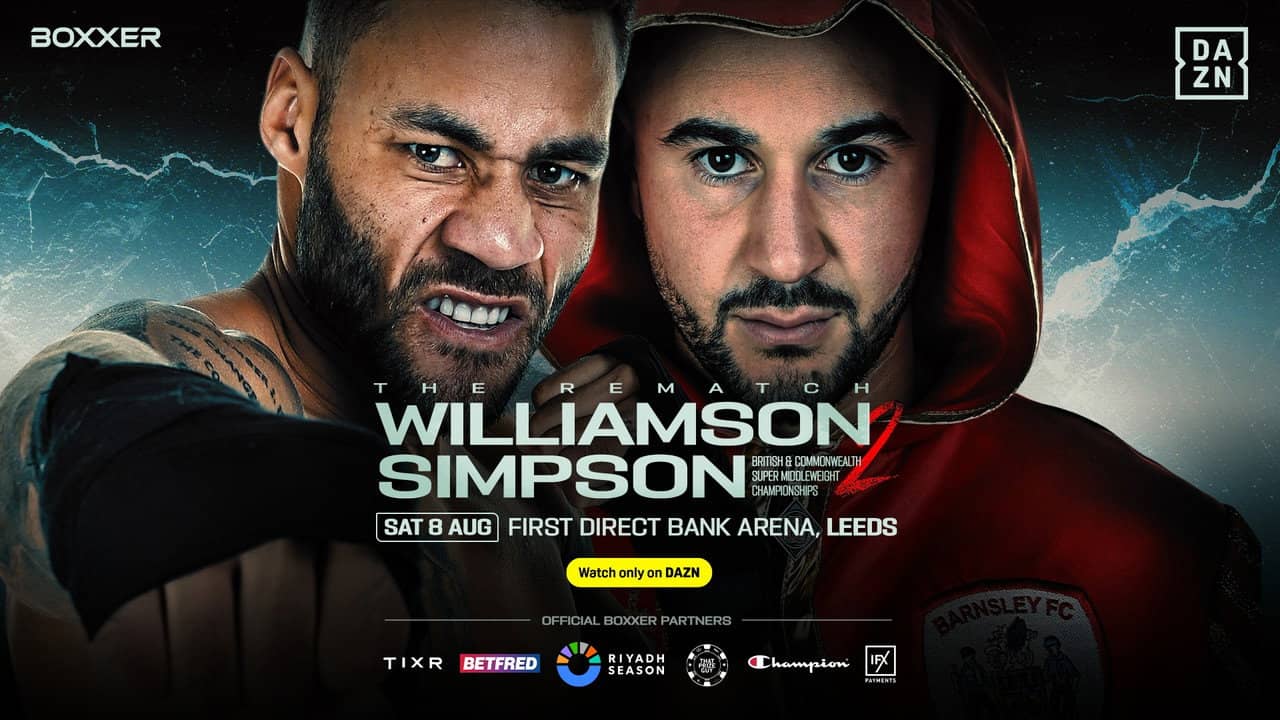 Troy Williamson vs. Callum Simpson II backdrop
