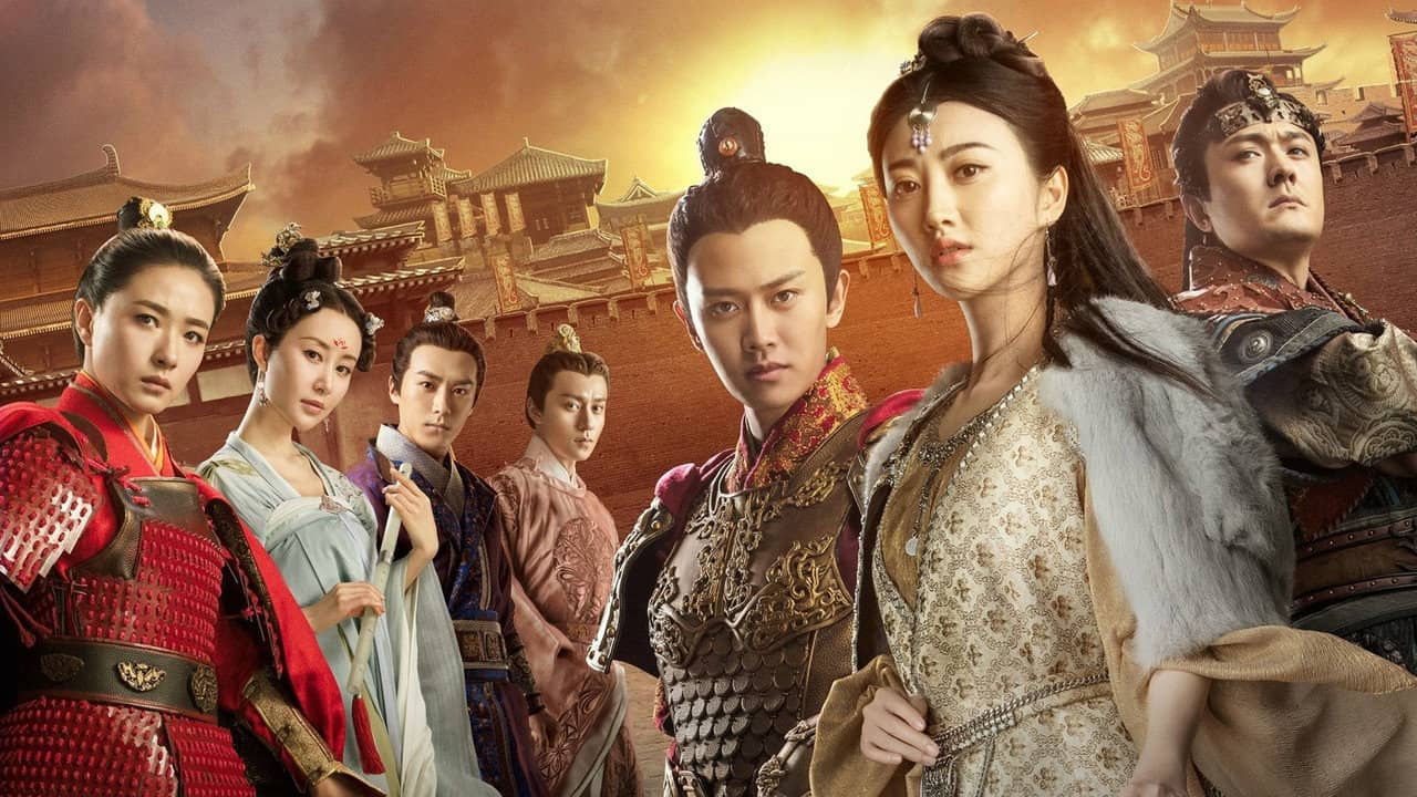 The Glory of Tang Dynasty backdrop