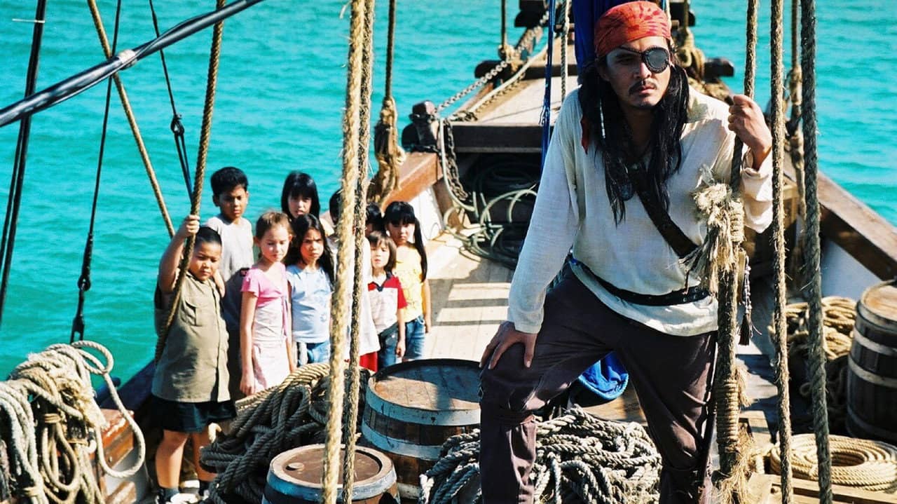Pirate of the Lost Sea backdrop