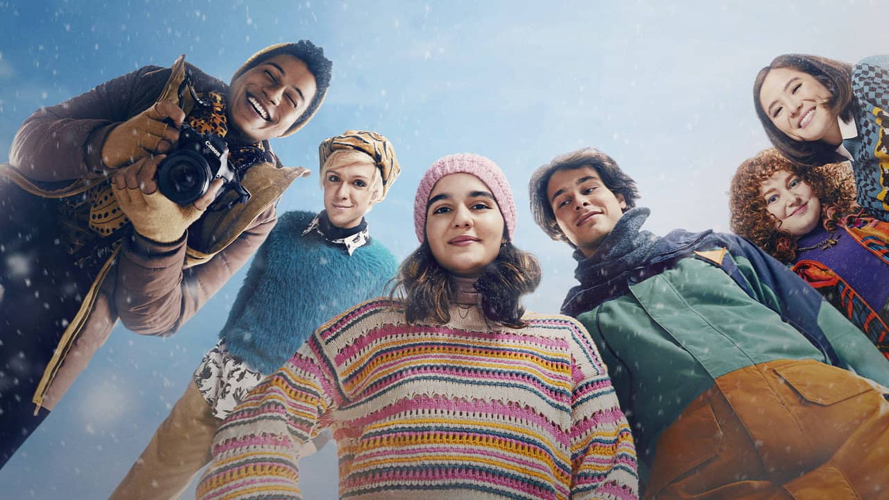 An Unforgettable Year - Winter backdrop