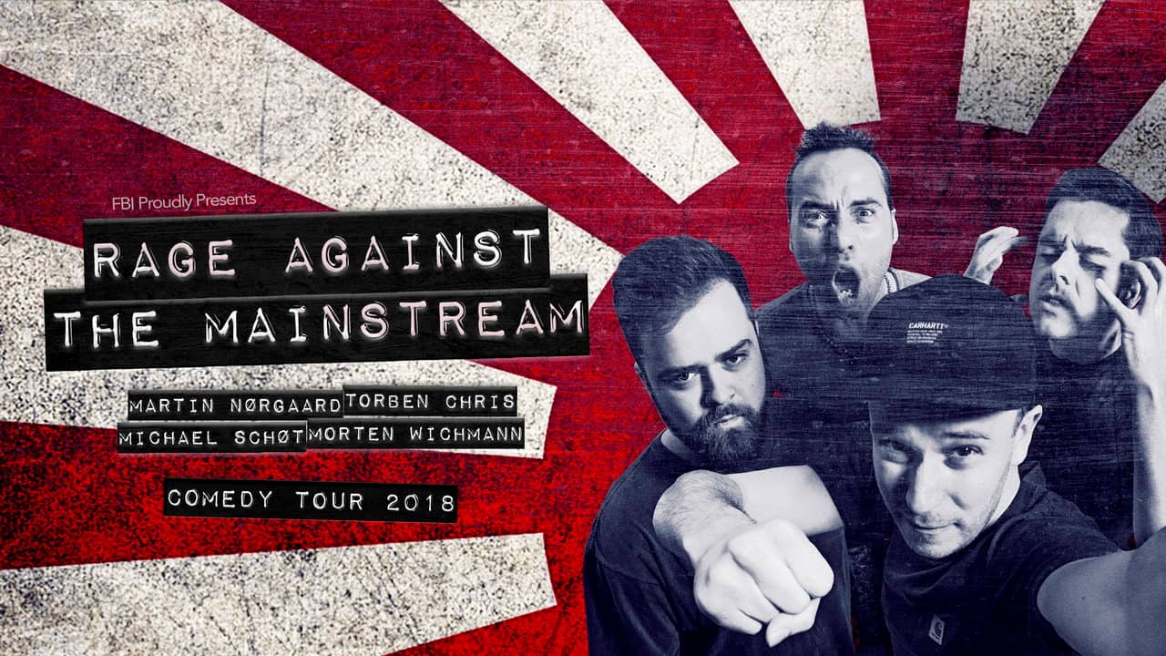 Rage Against The Mainstream backdrop
