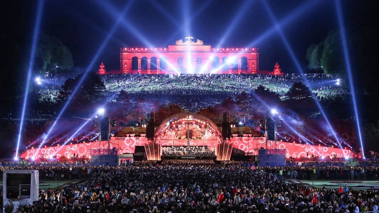 Summer Night Concert backdrop