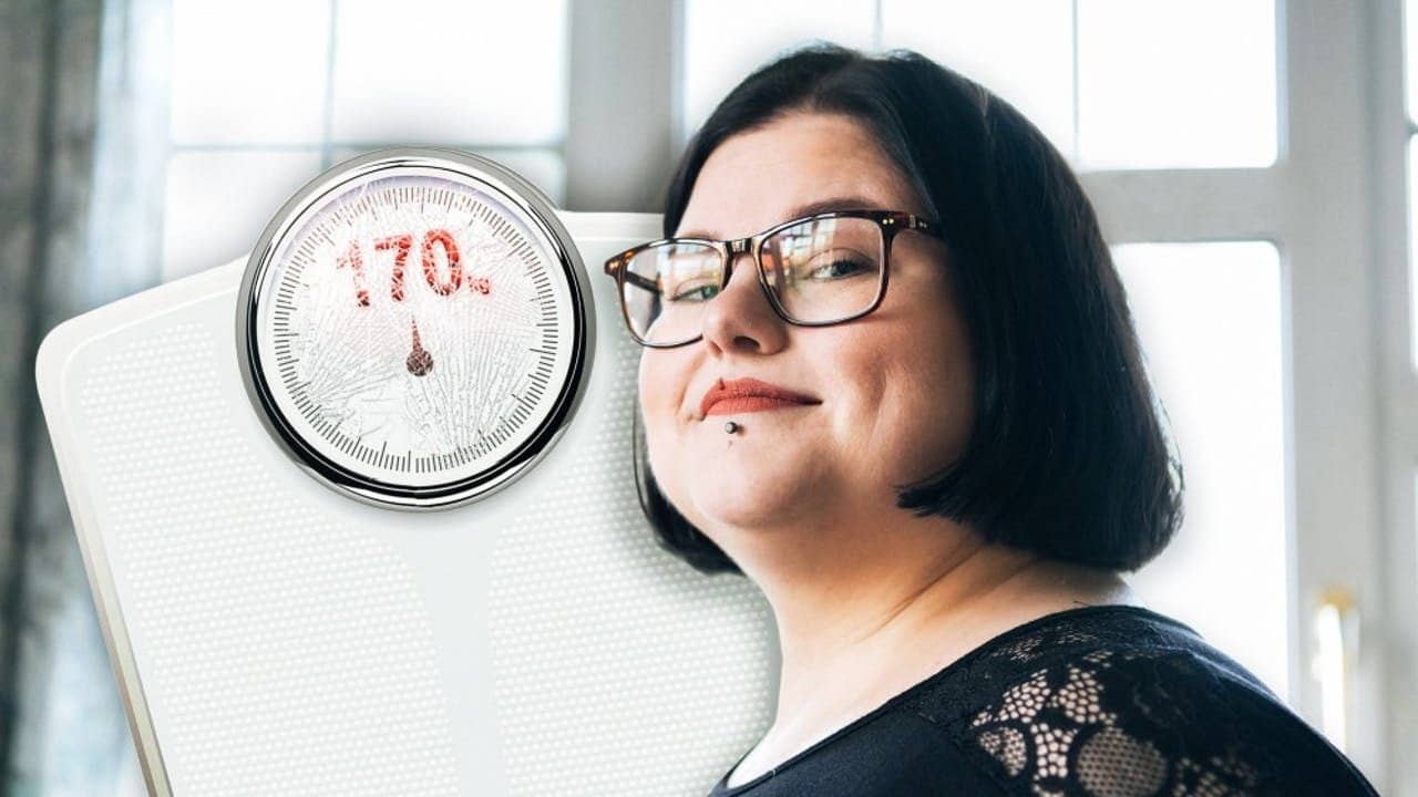 Nadjas farvel til de 170 kilo backdrop
