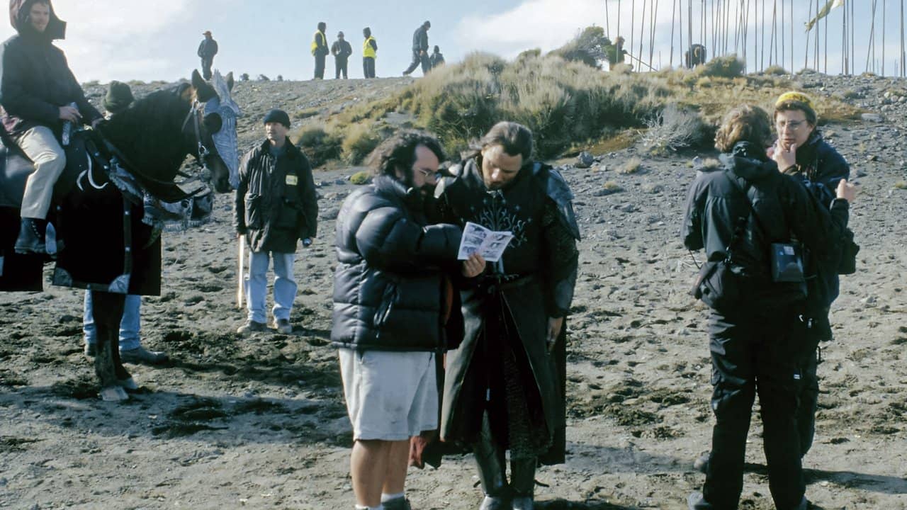 The Making of 'The Return of the King' backdrop