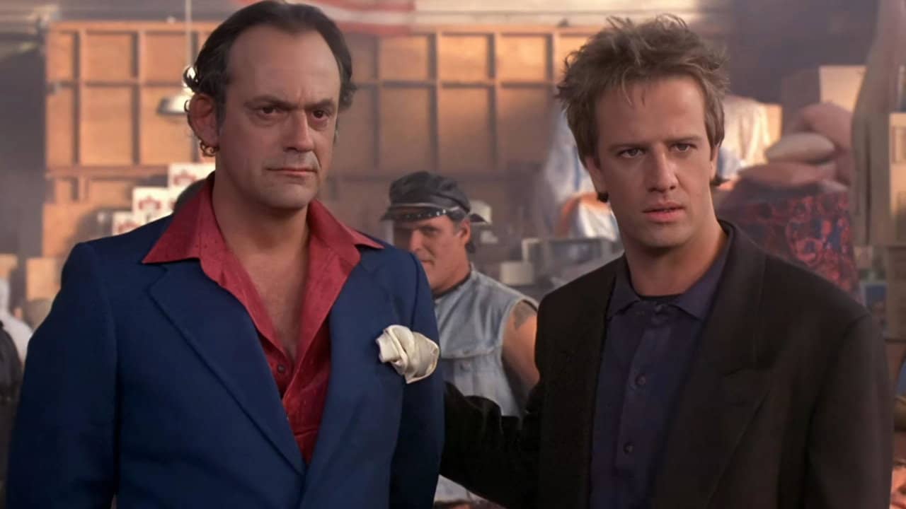 Why Me? backdrop