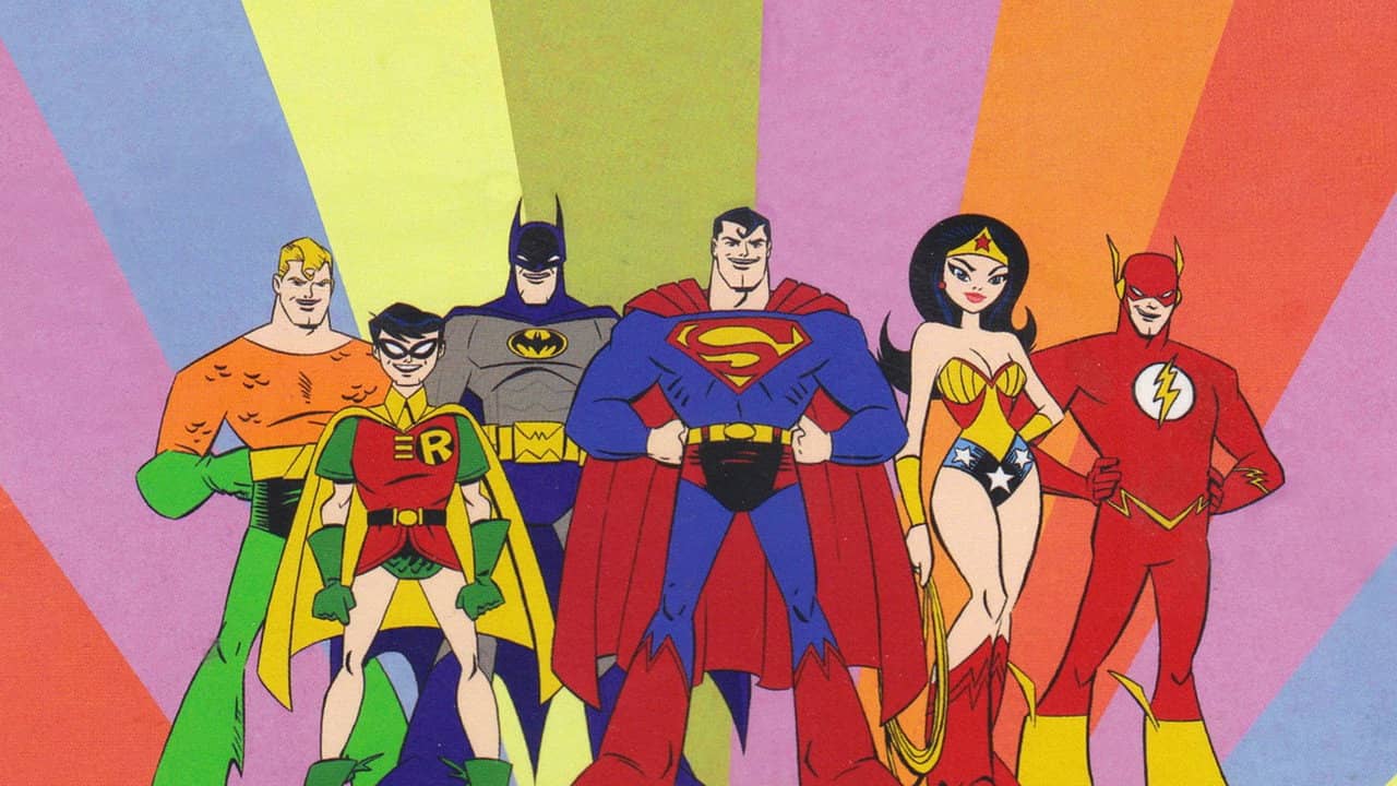 DC Super Friends: The Joker's Playhouse backdrop