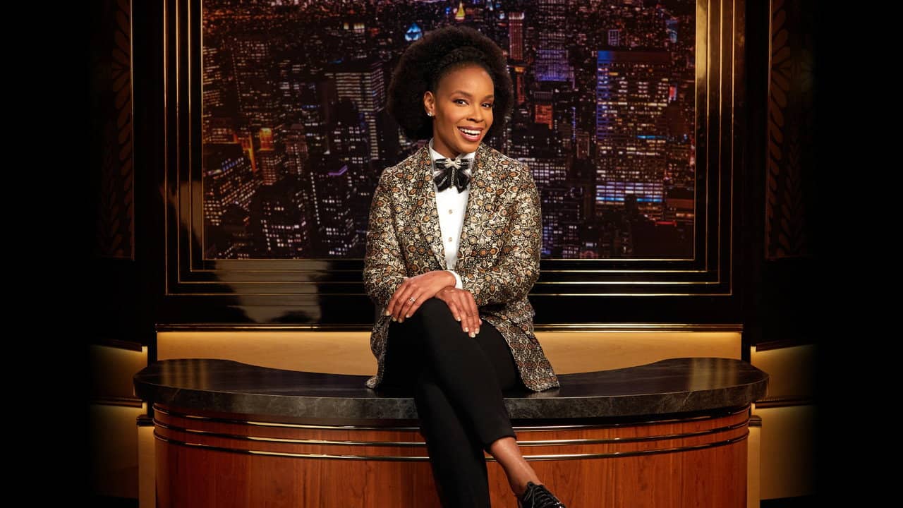The Amber Ruffin Show backdrop