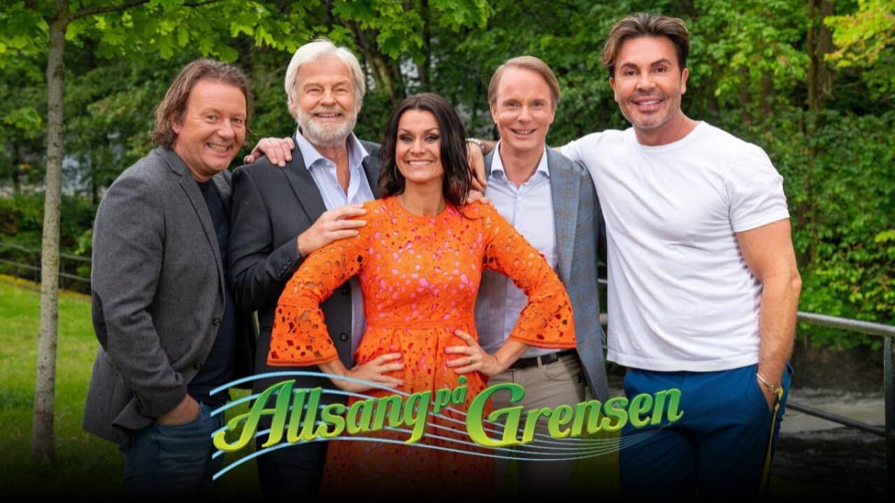 Allsang på grensen backdrop