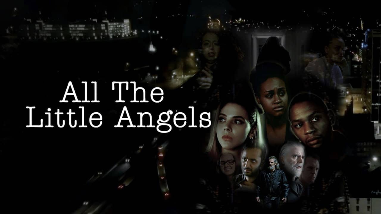 All the little angels backdrop