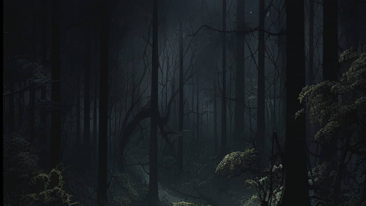 An Aswang Halloween backdrop
