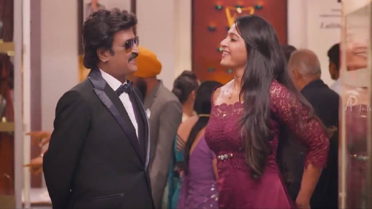 Lingaa backdrop