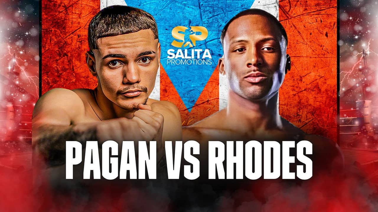 Joshua Pagan vs. Haskell Rhodes backdrop