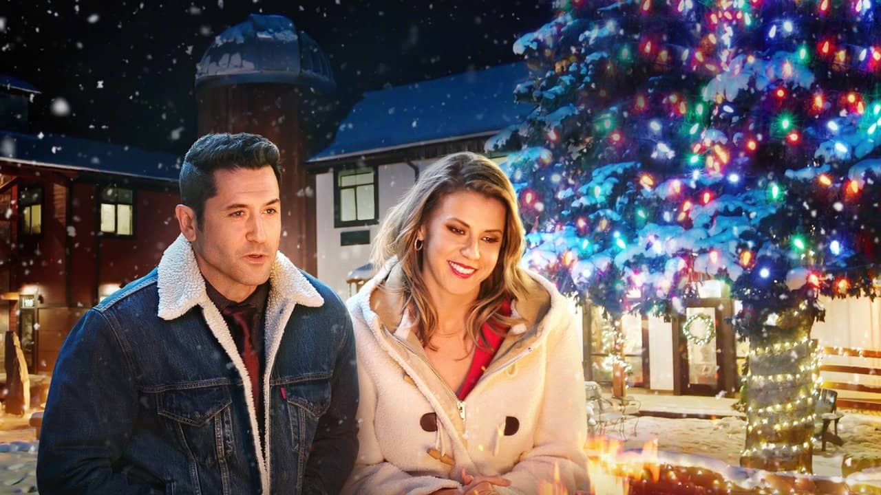A Cozy Christmas Inn backdrop