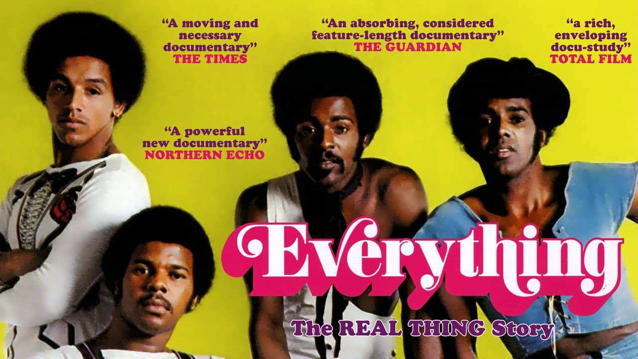 Everything: The Real Thing Story backdrop