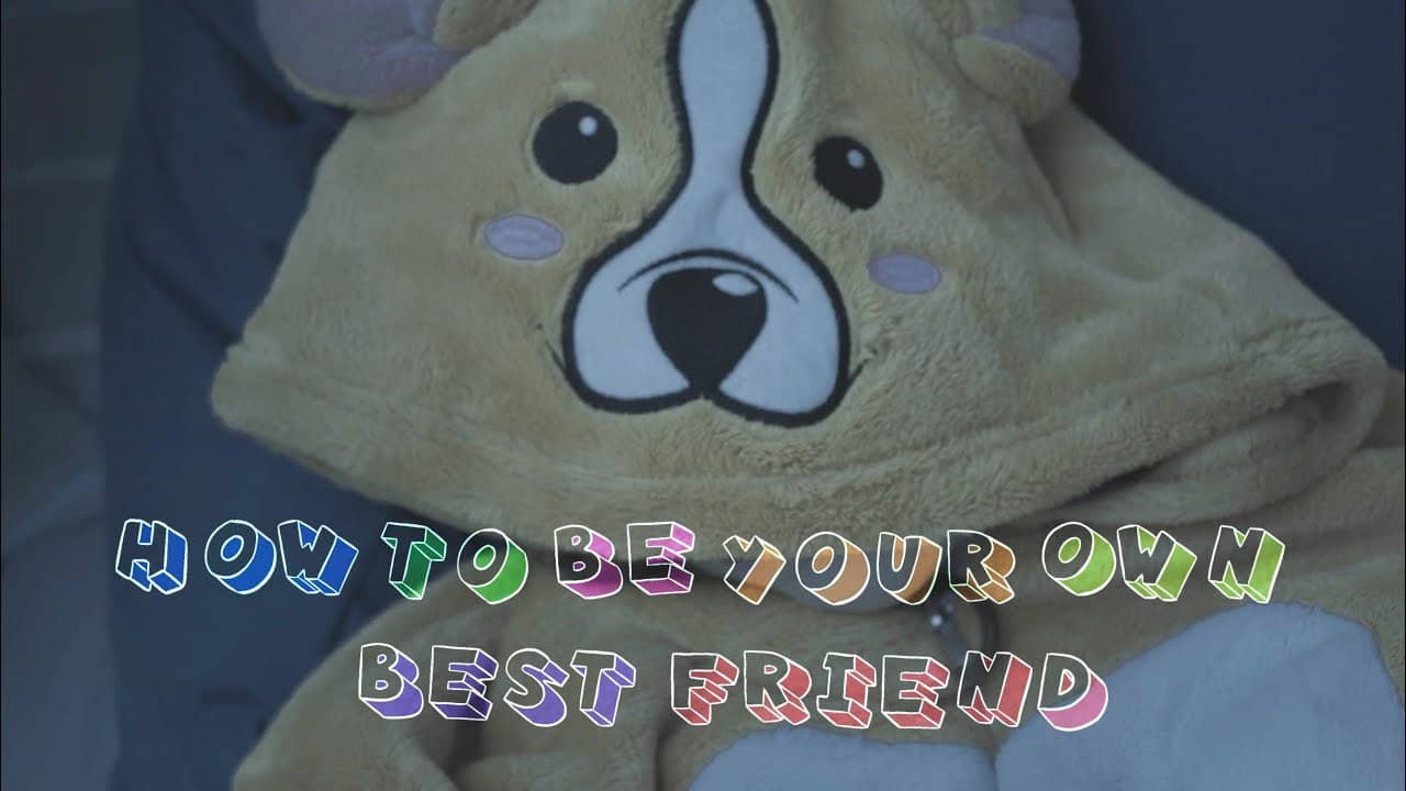 How to Be Your Own Best Friend backdrop