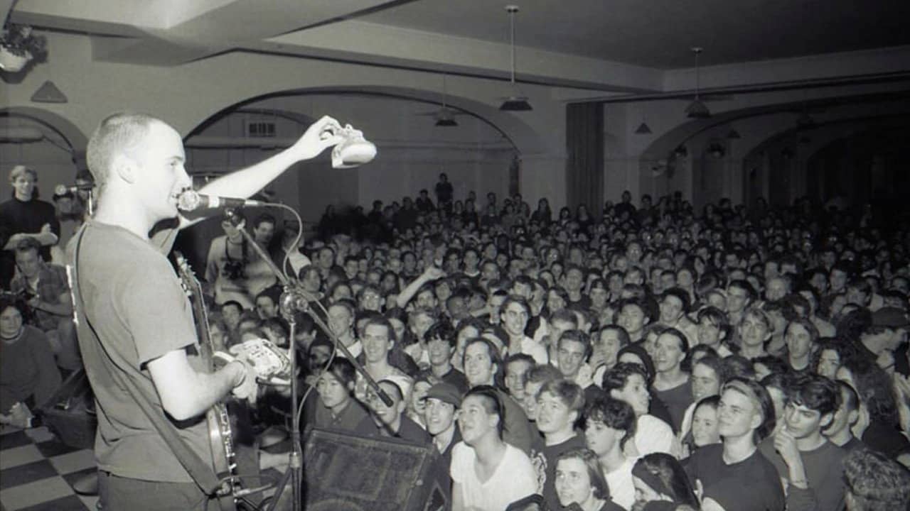 Fugazi: Sacred Heart Church, Washington, DC backdrop