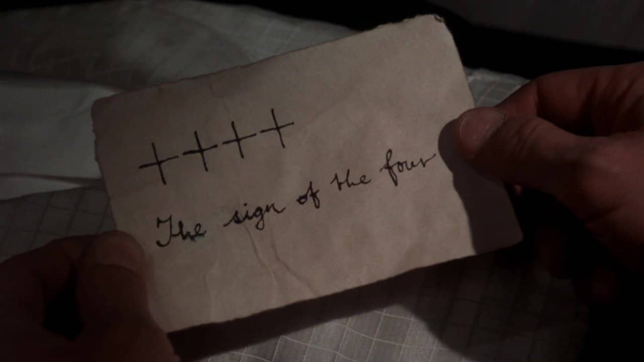 The Sign of Four backdrop