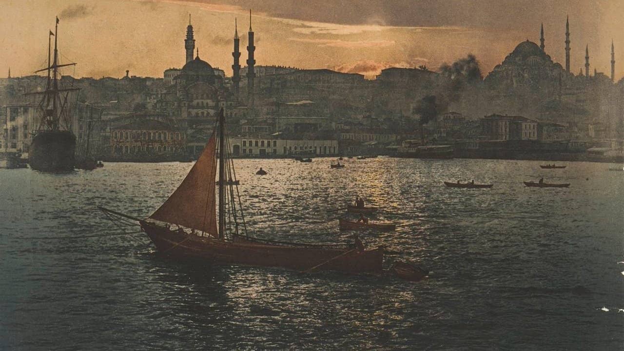 The End of the Ottoman Empire backdrop