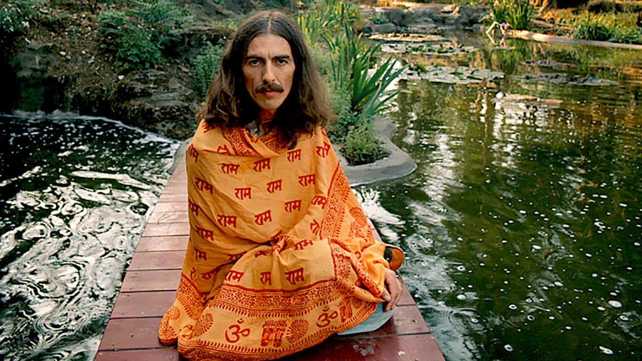 George Harrison:  The Apple Years 1968-75 backdrop