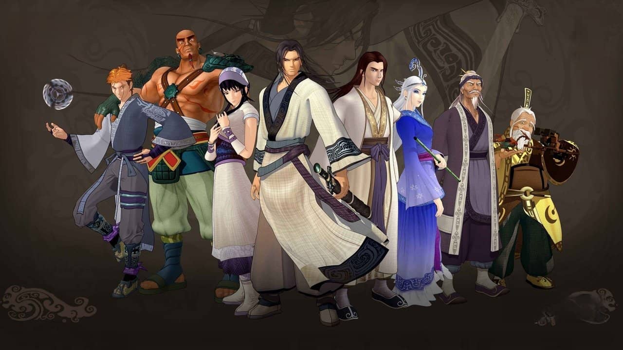 The Legend of Qin backdrop