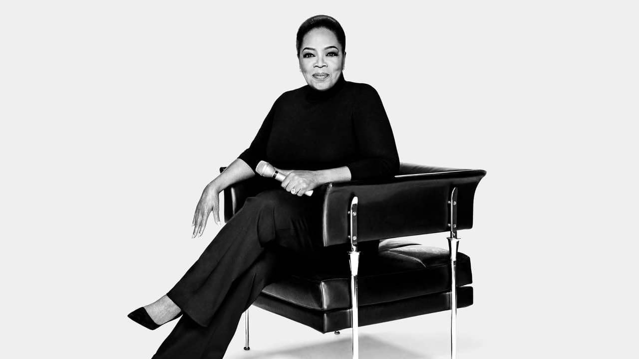 The Oprah Conversation backdrop