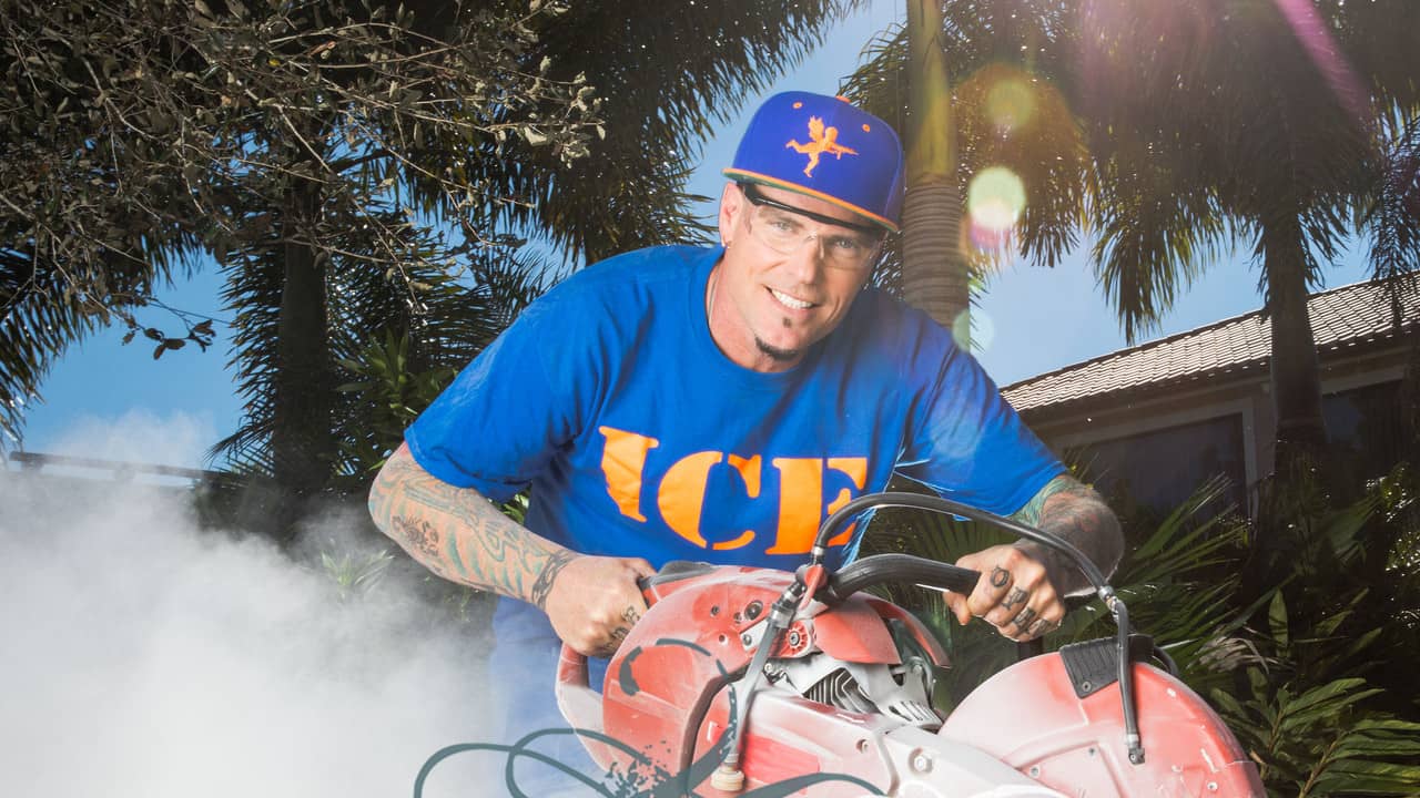 The Vanilla Ice Project backdrop
