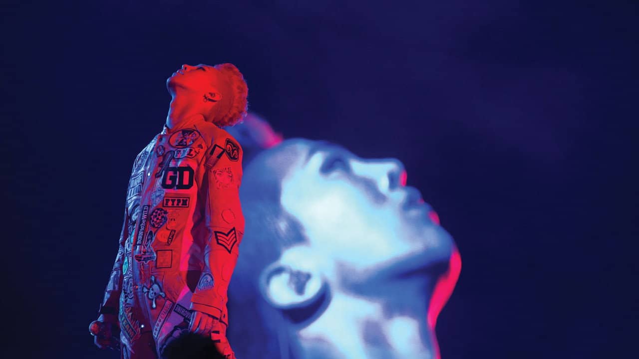 ONE OF A KIND 3D ; G-DRAGON 2013 1ST WORLD TOUR backdrop