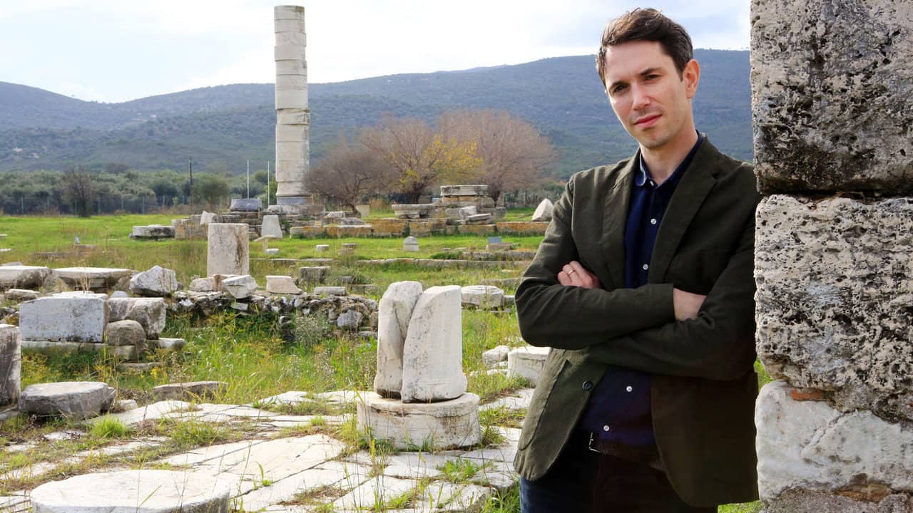 Treasures of Ancient Greece backdrop
