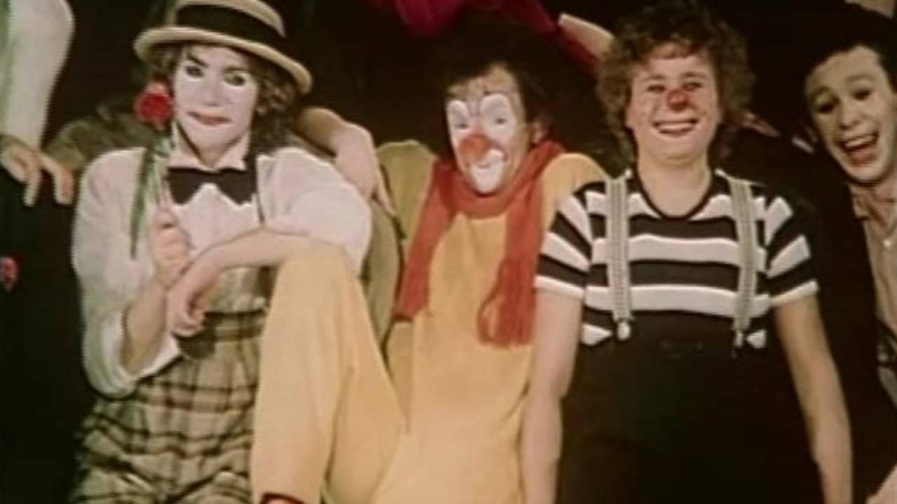 We Are The Clowns backdrop