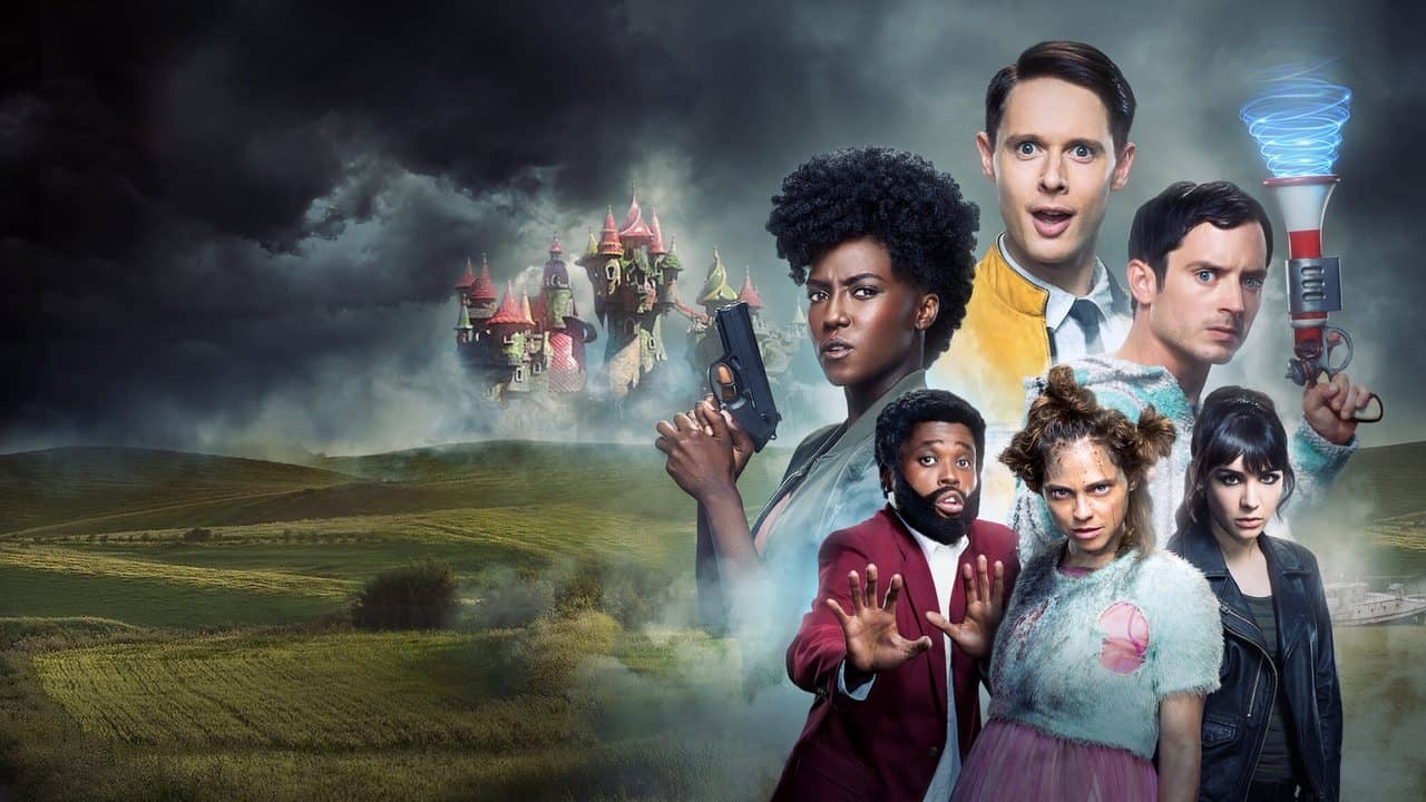 Dirk Gently's Holistic Detective Agency backdrop