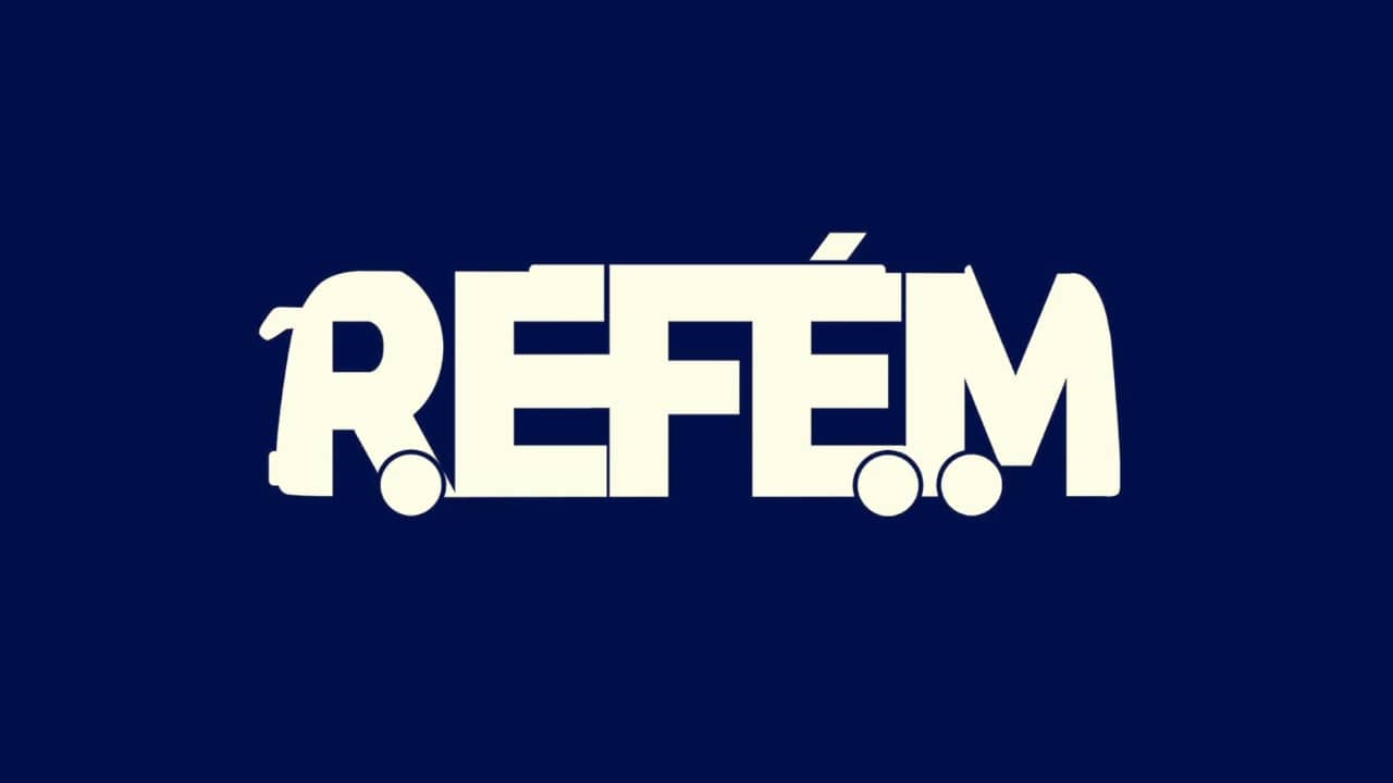 Refém backdrop