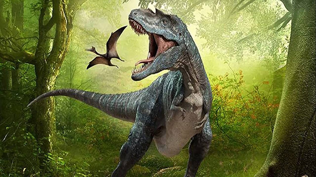 Dinosaur Hunters backdrop