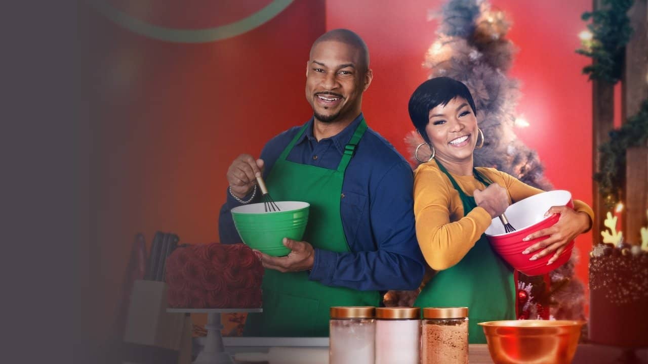 The Great Holiday Bake War backdrop