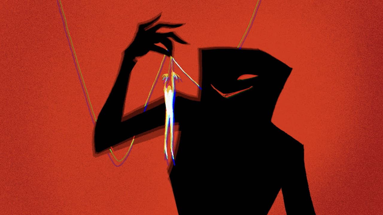 Strings backdrop