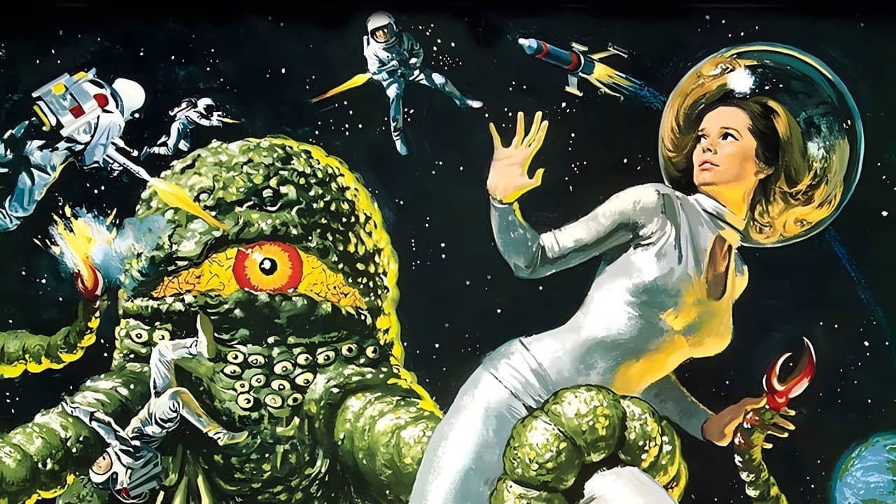 The Green Slime backdrop