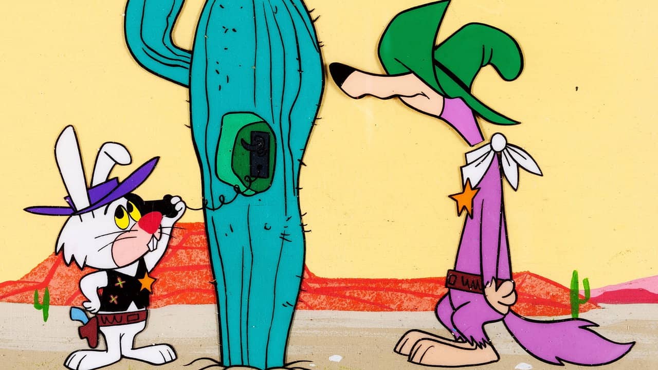 Ricochet Rabbit & Droop-a-Long backdrop