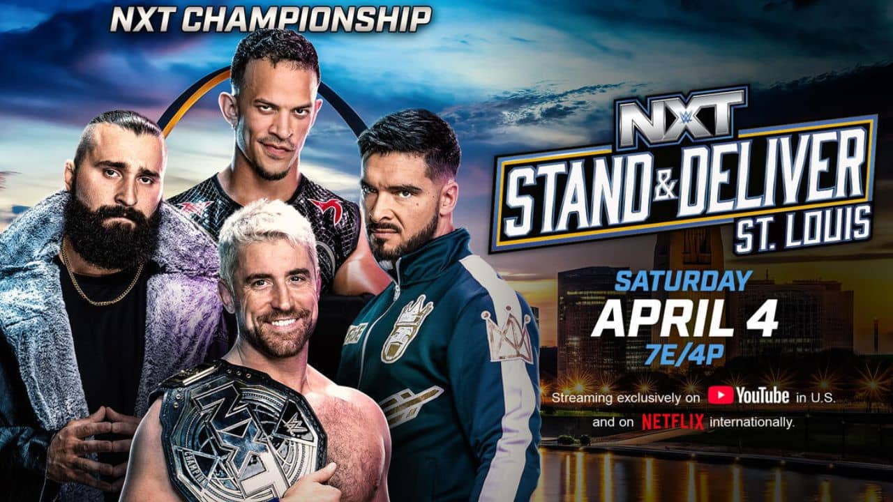 NXT Stand & Deliver 2026 backdrop