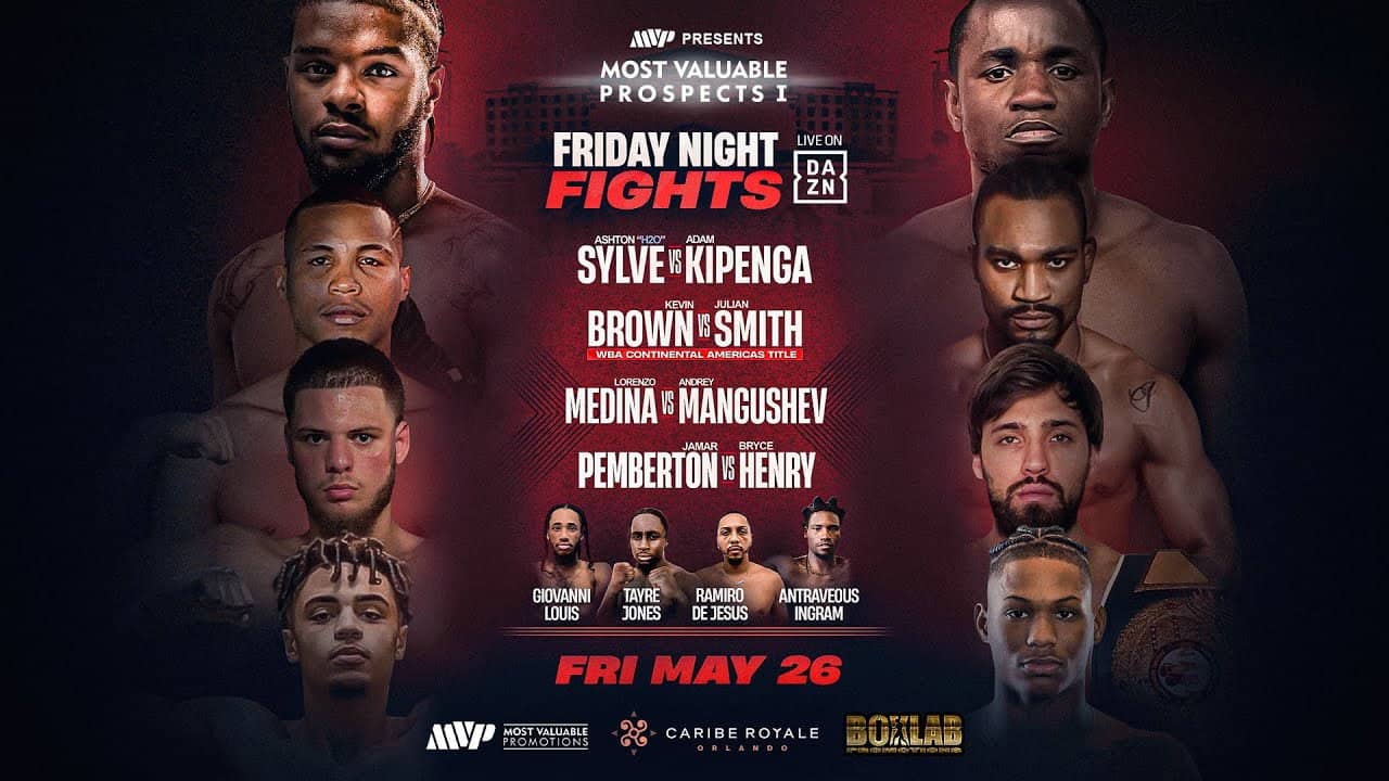 Ashton Sylve vs. Adam Kipenga backdrop