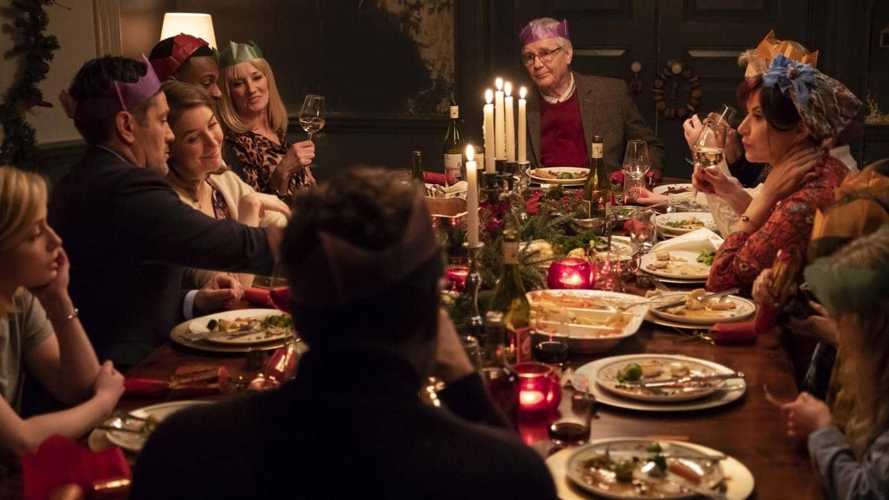 Surviving Christmas with the Relatives backdrop
