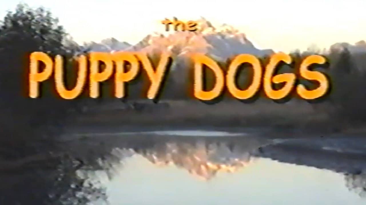 The Puppy Dogs backdrop
