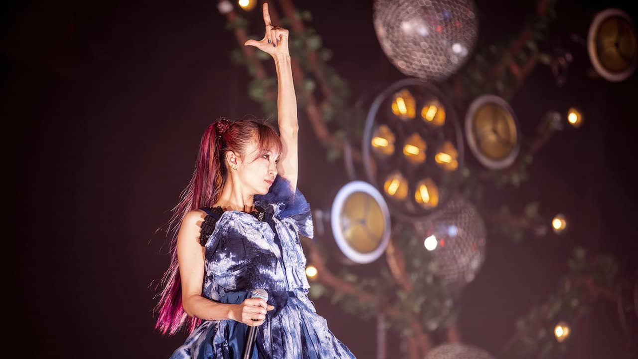 LiVE is Smile Always ~i SCREAM~ at NIPPON BUDOKAN backdrop