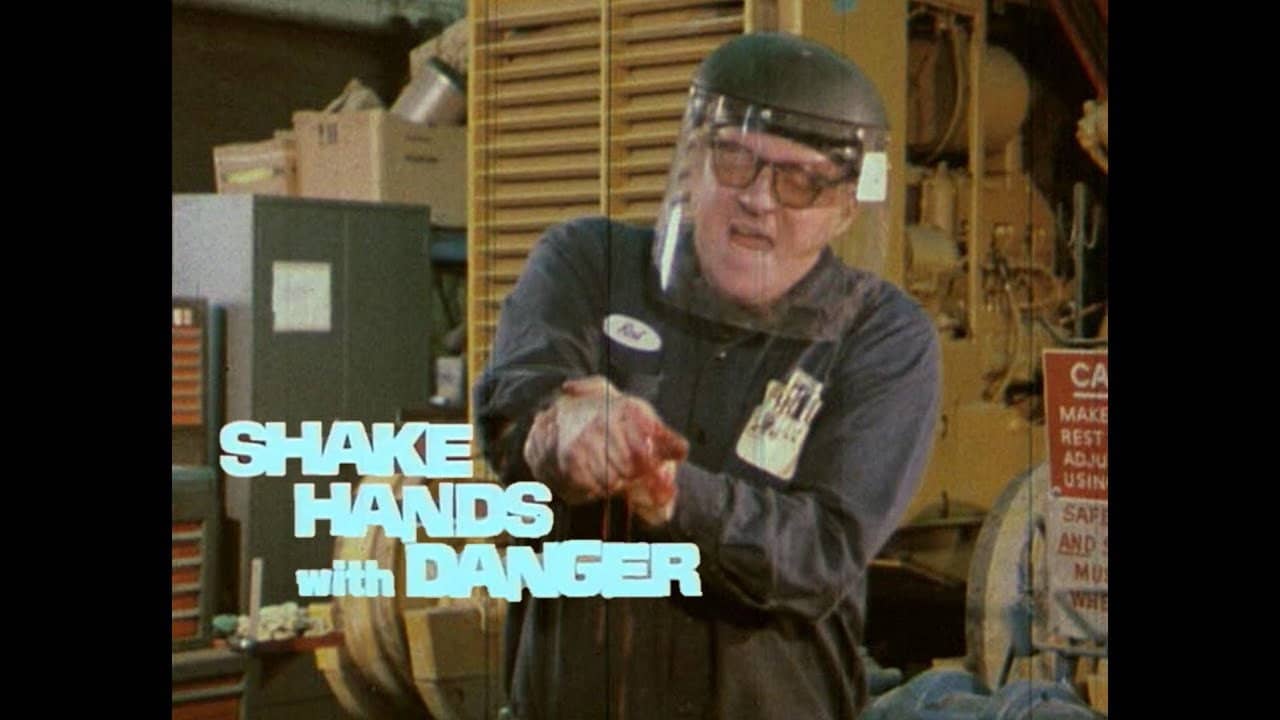 Shake Hands with Danger backdrop