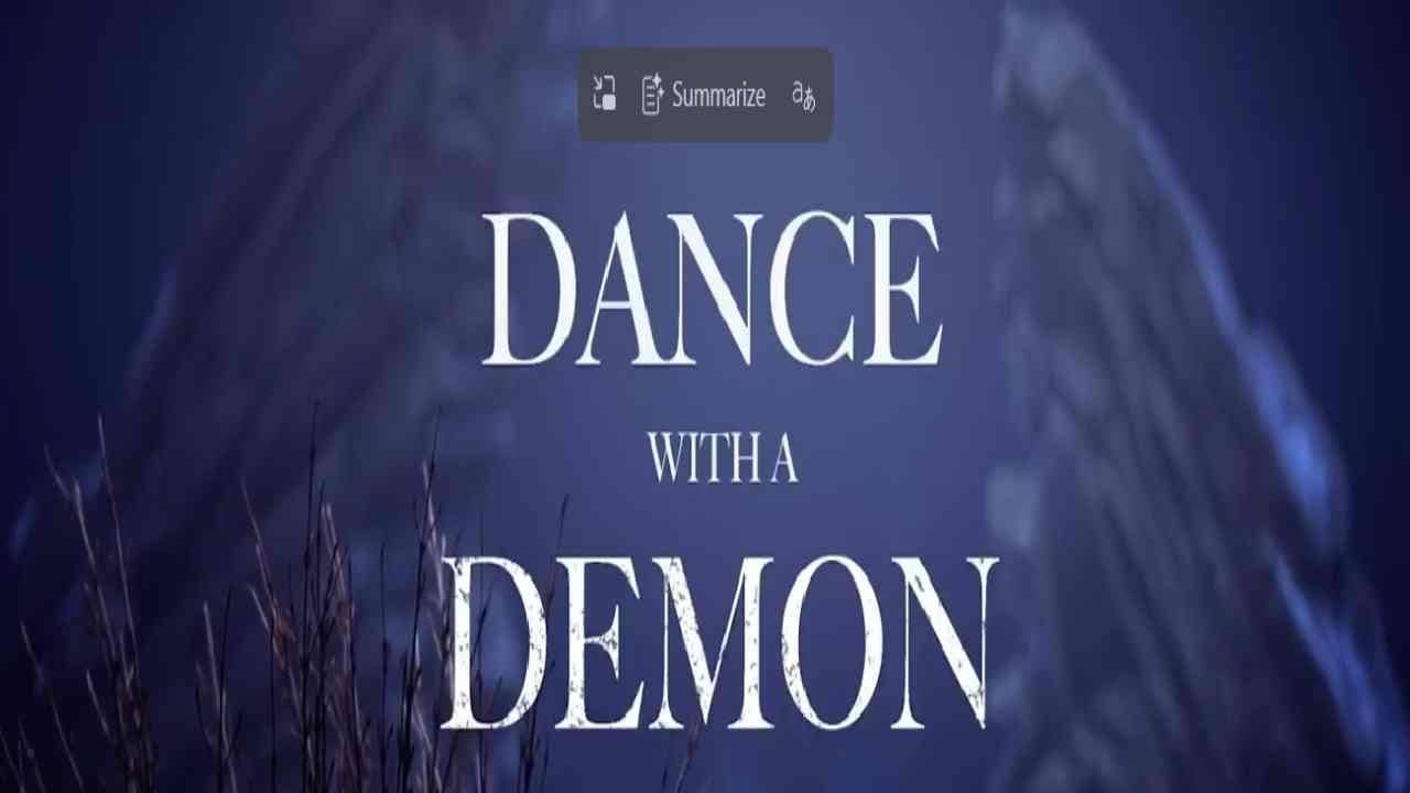 Dance with a Demon backdrop