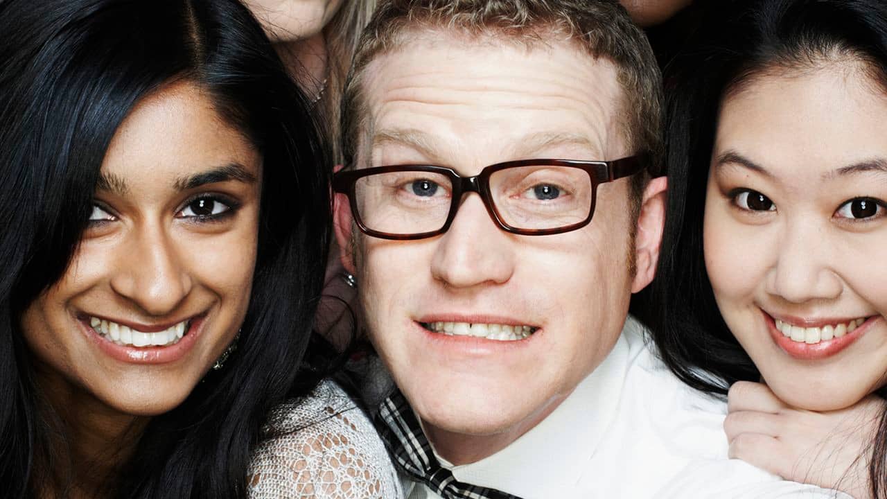 John Safran's Race Relations backdrop