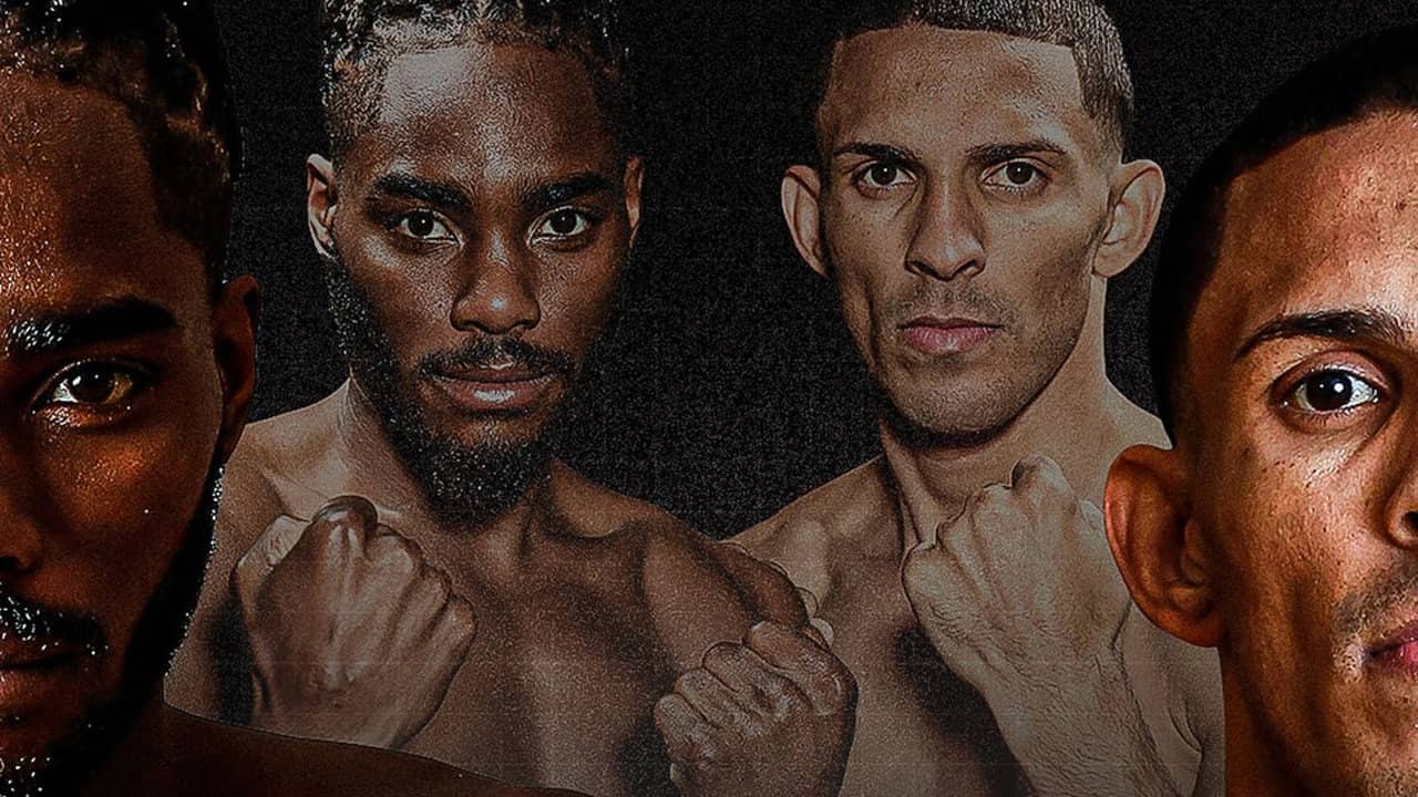 Jordan White vs. Eridson Garcia backdrop