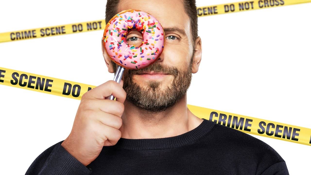 Crime Scene Kitchen backdrop