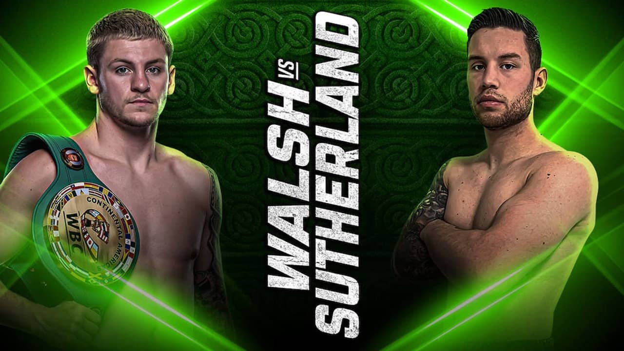 Callum Walsh vs. Dean Sutherland backdrop