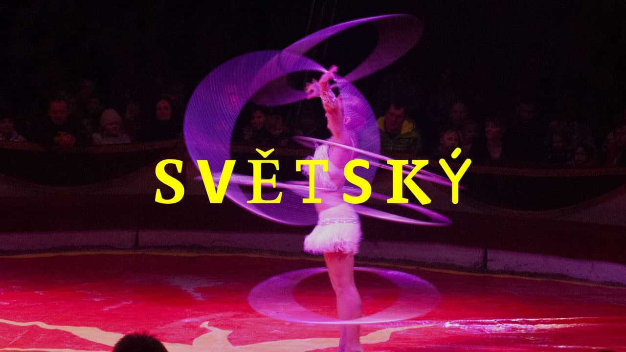 Světský backdrop